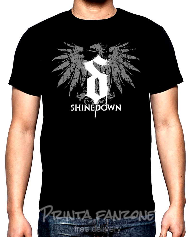 T-SHIRTS Shinedown, men's  t-shirt, 100% cotton, S to 5XL